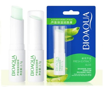 Naturalna pomadka do ust z aloesem | Bioaqua