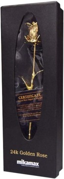 ВЕЧНАЯ РОЗА, ЗОЛОТО 24 КАРАТ, ПОДАРОК ​​НА ЖЕНСКИЙ ДЕНЬ ПОДРУГЕ И ЖЕНЕ