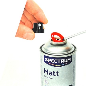 FARBA DO GRZEJNIKA KALORYFERÓW SPRAY MATOWA CZARNA