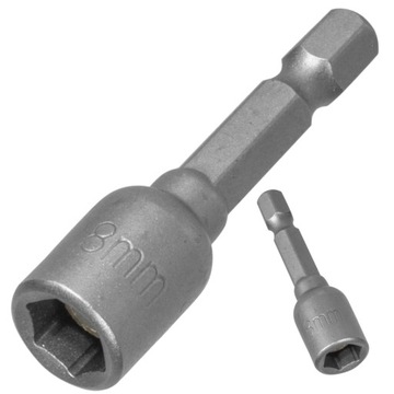 NASADKA MAGNETYCZNY FARMER KOŃCÓWKA KLUCZ 8mm UCHWYT HEX DO WKRĘTARKI C2450