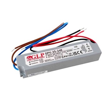 GLP ZASILACZ WODOODPORNY DO LED IP67 GPV-35-24E 36W 24V