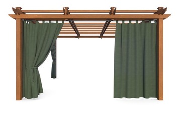 Водонепроницаемые садовые шторы для террасы, нагрудник на липучке, 155х200.