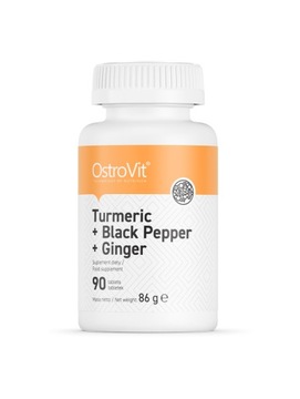 OSTROVIT TURMERIC+BLACK PEPPER+GINGER- 90tabl
