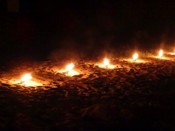 САДОВЫЙ ФАКЕЛ В БАНКЕ, ПАРАФИН НА 3 ЧАСА, БОЛЬШОЕ ПЛАМЯ