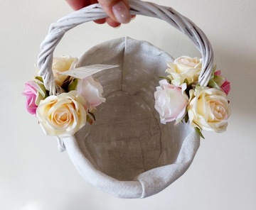 Пасхальная корзина с украшением или для рассыпания цветов