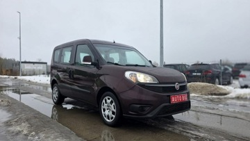 Fiat Doblo III Van 1.6 Multijet 16v 105KM 2015 Fiat Doblo Klima+MultiJet salon polska, zdjęcie 2