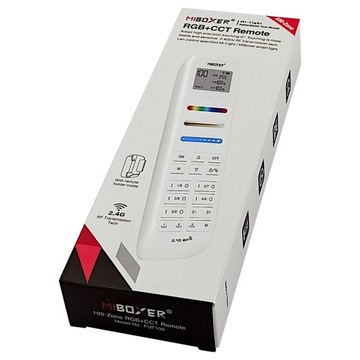 MiBoxer/Milight FUT100 RGB+CCT 100-зонный пульт дистанционного управления
