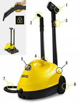 ПАРОВАЯ ШВАБРА KARCHER SC 2 ЧИСТОТА