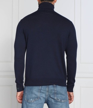 Pepe Jeans Sweter Z Golfem Pepe Jeans ANDRE TURTLE NECK niebieski golf