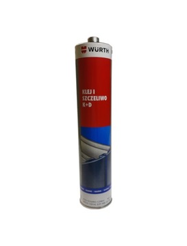 Klej i szczeliwo K+D Wurth 300ml CZARNY