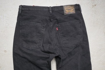 Levi's 501 red tab spodnie jeans szare regular vintage| 34 90 cm