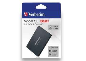 VERBATIM VI550 S3 2 TB DYSK SSD 2,5 SATA 560MBs