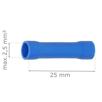 Mufa kablowa zaciskowa izolacyjna 2.5mm2 x10szt