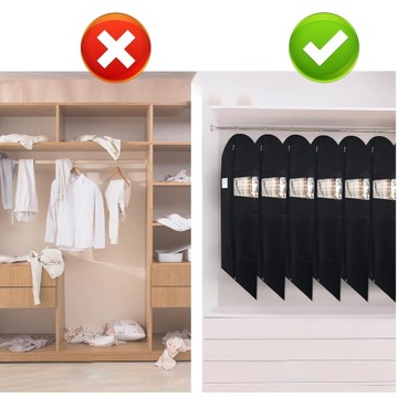 ЧЕХОЛ ДЛЯ ОДЕЖДЫ ЧЕХОЛ КОСТЮМ РУБАШКА ОДЕЖДА ПАЛЬТО ОДЕЖДА 5шт.