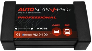 AUTOSCAN PRO+ PROFESSIONAL 2024 TESTER INTERFEJS DIAGNOSTYCZNY 8 kabli