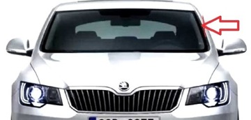 LIŠTA ZDOBENÁ OKNO PŘEDNÍ LEVÝ SKODA SUPERB 2