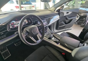 Audi Q8 SUV 3.0 45 TDI 231KM 2023 Audi Q8 Salon Polska Sline zawieszenie pneumatyczne os skretna, radary,ma, zdjęcie 6