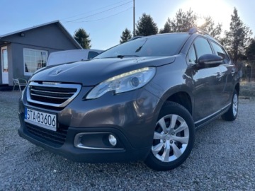 Peugeot 2008 I SUV 1.6 e-HDi 92KM 2014 Peugeot 2008 1.6 HDI 92 KM ALLURE BEZWYPADKOWY 1.6 Diesel 92KM