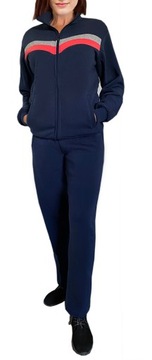 Теплый ЖЕНСКИЙ спортивный костюм, брюки, толстовка, БОЛЬШИЕ спортивные костюмы ДМ942 черный 44/46