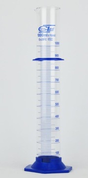Menzurka Cylinder 1000ml z podziałką i znacznikiem