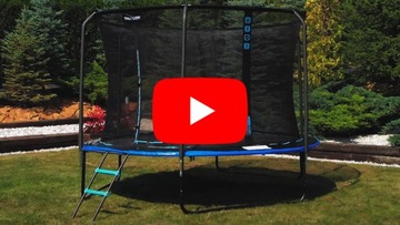 ПРОЧНЫЙ садовый батут ДЛЯ ДЕТЕЙ 427СМ с внутренней сеткой. РАЗВЛЕЧЕНИЕ 14 ФУТОВ