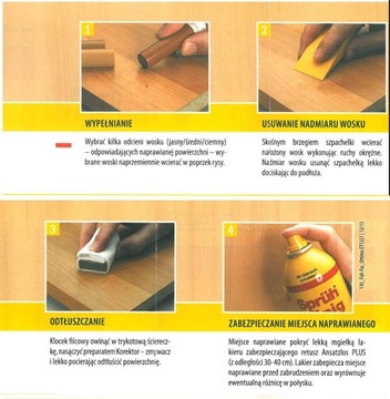 Карандаш восковой скретч KO130 RAL9016 белый для ретуши