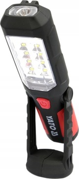 YATO LAMPA LATARKA WARSZTATOWA 2w1 LED MAGNES HACZYK 2 SZTUKI YT-08513