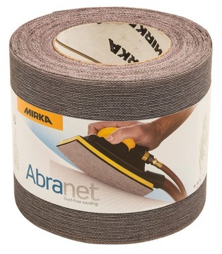 MIRKA ABRANET 115mm x 10m SIATKA ŚCIERNA P400