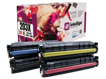 4x Toner Pro Hp 203X CF540X M254nw M280nw M281fw XL Toner M254dw