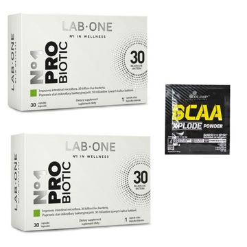 LAB ONE N°1 PROBIOTIC 60 k PROBIOTYK 30 MLD JELITA