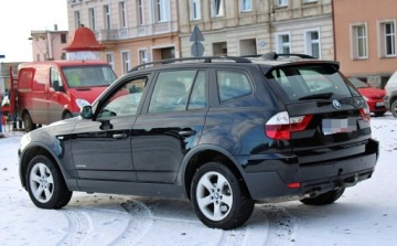 BMW X3 E83 xDrive18d 143KM 2009 BMW X3 Zarejestrowany 4x4 Bezwypadkowy 2.0 Diesel 143KM, zdjęcie 6