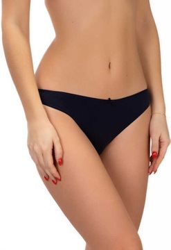 Figi mini bikini L 400 MB 04 3pak granatowe Gra...