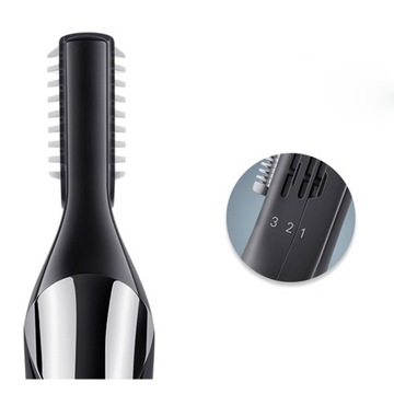 1 комплект электрического триммера для бороды, зарядка через USB