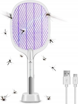 ELEKTRYCZNA ŁAPKA LED NA OWADY MUCHY KOMARY PACKA