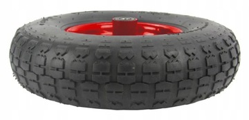 KOŁO KÓŁKO DO TACZKI WÓZKA 400-6 400/6 4PR fi 12 MOCNE POMPOWANE