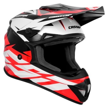CZESKA CASSIDA KASK MOTOCYKLOWY CROSS KOMINIARKA M