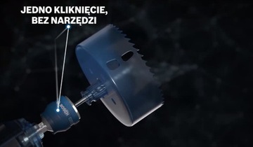 АДАПТЕР ДЛЯ КОРОНОЧНЫХ ПИЛОВ PC EXPERT 8,7ММ + СВЕРЛО BOSCH