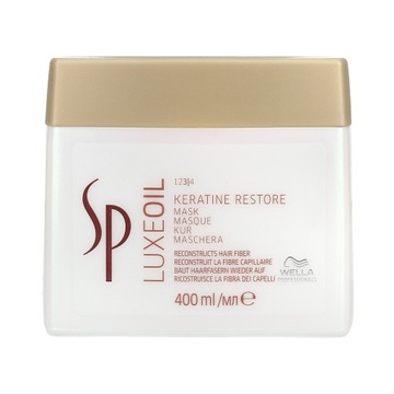 WELLA SP LUXE OIL MASKA KERATIN RESTORE 400ML