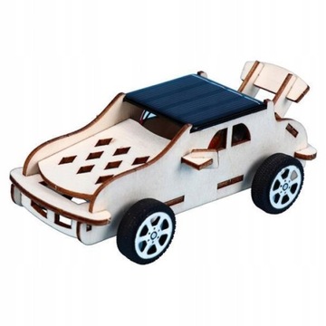 2xDrewniane modele do sklejania Projekt inżynierii