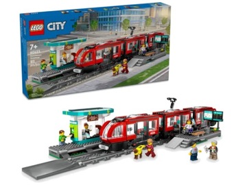 60423 Klocki LEGO CITY Tramwaj miejski ze stacją 811pcs