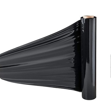 FOLIA STRETCH 1,5KG CZARNA STRECZ STRECH CZARNY