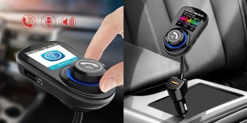 BLUETOOTH FM-передатчик КОМПЛЕКТ HANDS-FREE БЫСТРОЕ ЗАРЯДНОЕ УСТРОЙСТВО USB-ПРИЕМНИК