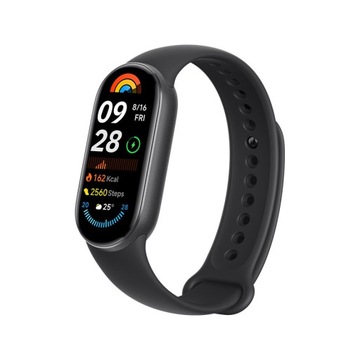 Xiaomi Mi Band 9 Smartband czarny Język polski GLOBAL z PL