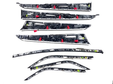 ДЕКОР ДЕКОРАТИВНЫЕ НАКЛАДКИ ДВЕРЕЙ AUDI A8 S8 D5 4N LONG WOOD 4N4867085 2YA