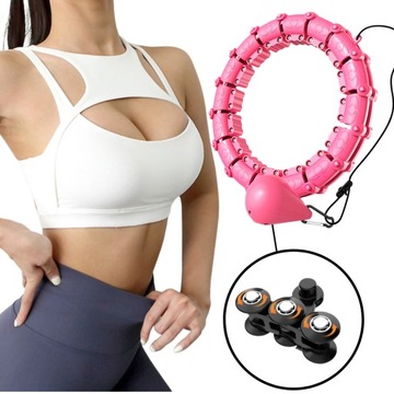 ВЕСОВОЙ ХУЛА ХОП ДЛЯ ПОХУДЕНИЯ С УМНЫМ ВЕСОМ С ОРЕХАМИ