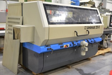 WEINIG UNIMAT 23 ЧЕТЫРЕХСТОРОННИЙ СТРОГАТЕЛЬНЫЙ СТАНОК + ПОДАЮЩЕЕ УСТРОЙСТВО EM11