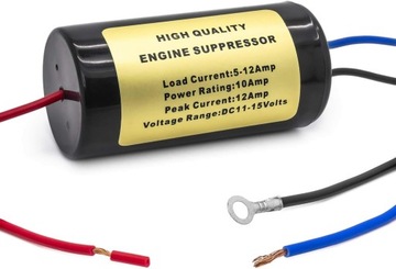 Samochodowy Filtr przeciwzakłóceniowy 12V 10A