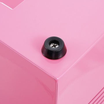 Электрическая машина для производства сладкой ваты, настольная, 1000 Вт, 6 пакетов/мин, розовая