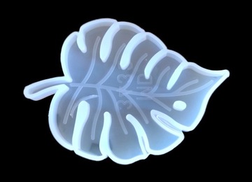 Силиконовая форма для литья эпоксидной смолы PALM LEAF Pad Coaster