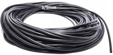 1m WĄŻ WĘŻYK PRZEWÓD UNIWERSALNY GUMOWY WODA SPRYSKIWACZ PALIWO OLEJ 3/9mm